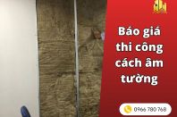 Báo giá thi công cách âm tường trọn gói tphcm [2026]