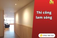 Có cần đóng khung xương khi thi công lam sóng không?
