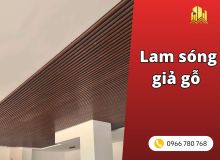 Lam sóng giả gỗ: cách chọn vân gỗ không bị giả và rẻ tiền