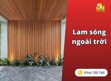 Lam sóng ngoài trời: loại nào chịu được nắng mưa miền Nam?