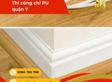 Cách thi công chỉ pu quận 7 những lưu ý quan trọng cần quan tâm khi thi công