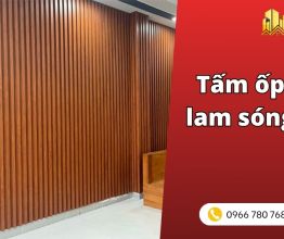 Tấm ốp lam sóng: cấu tạo, kích thước và cách chọn đúng loại