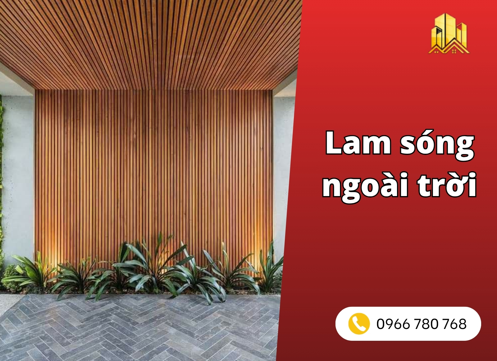 lam sóng ngoài trời