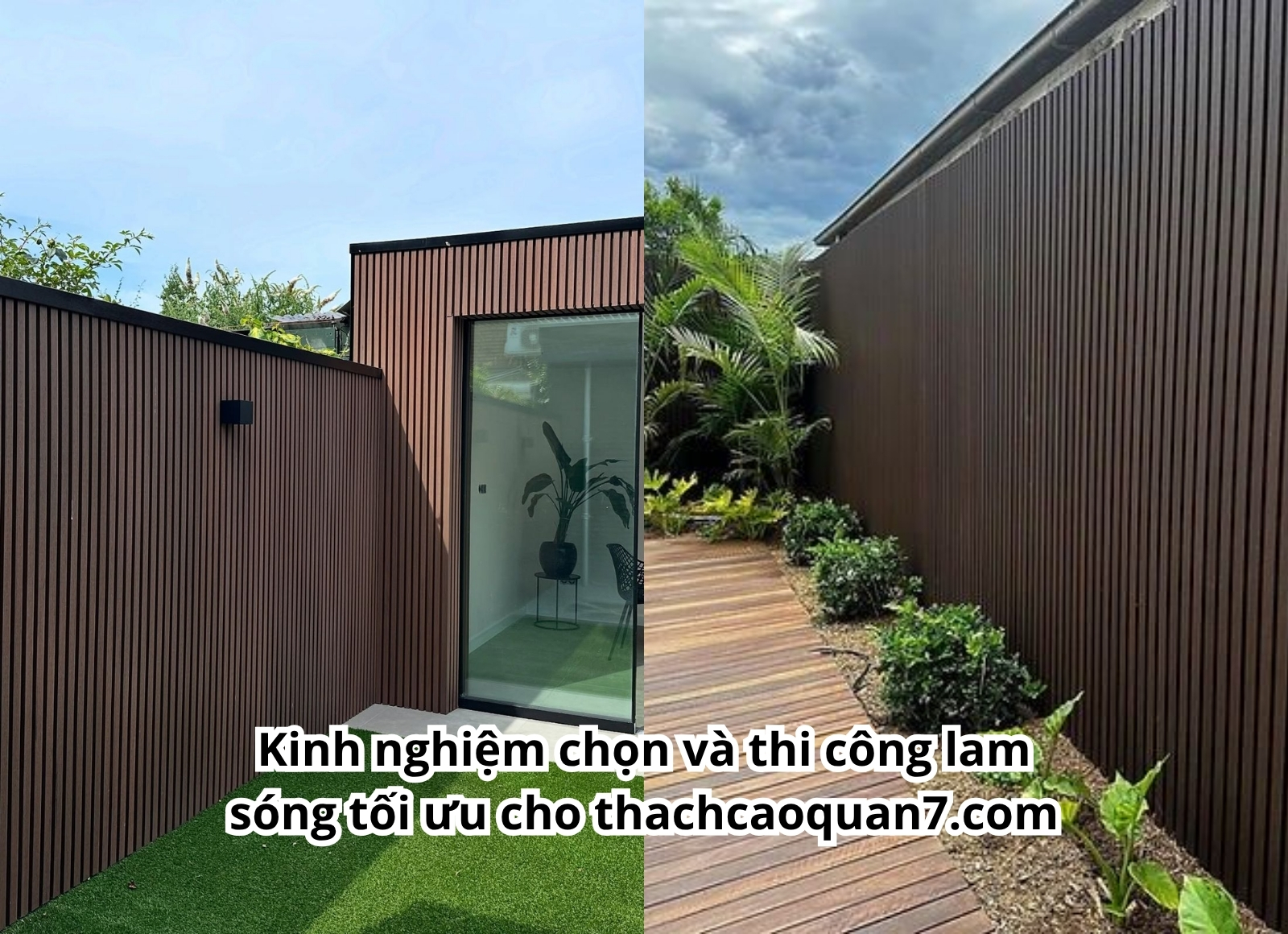 Lam sóng ngoài trời