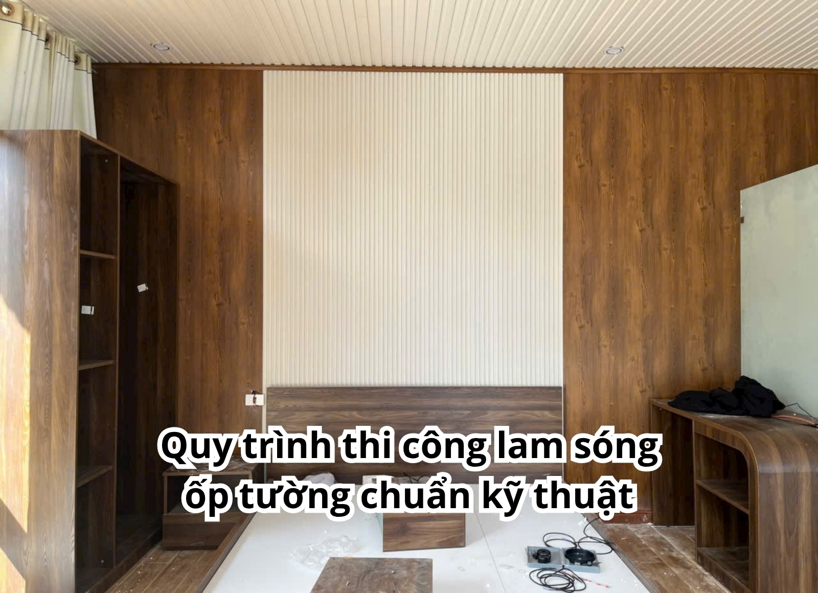 lam sóng ốp tường