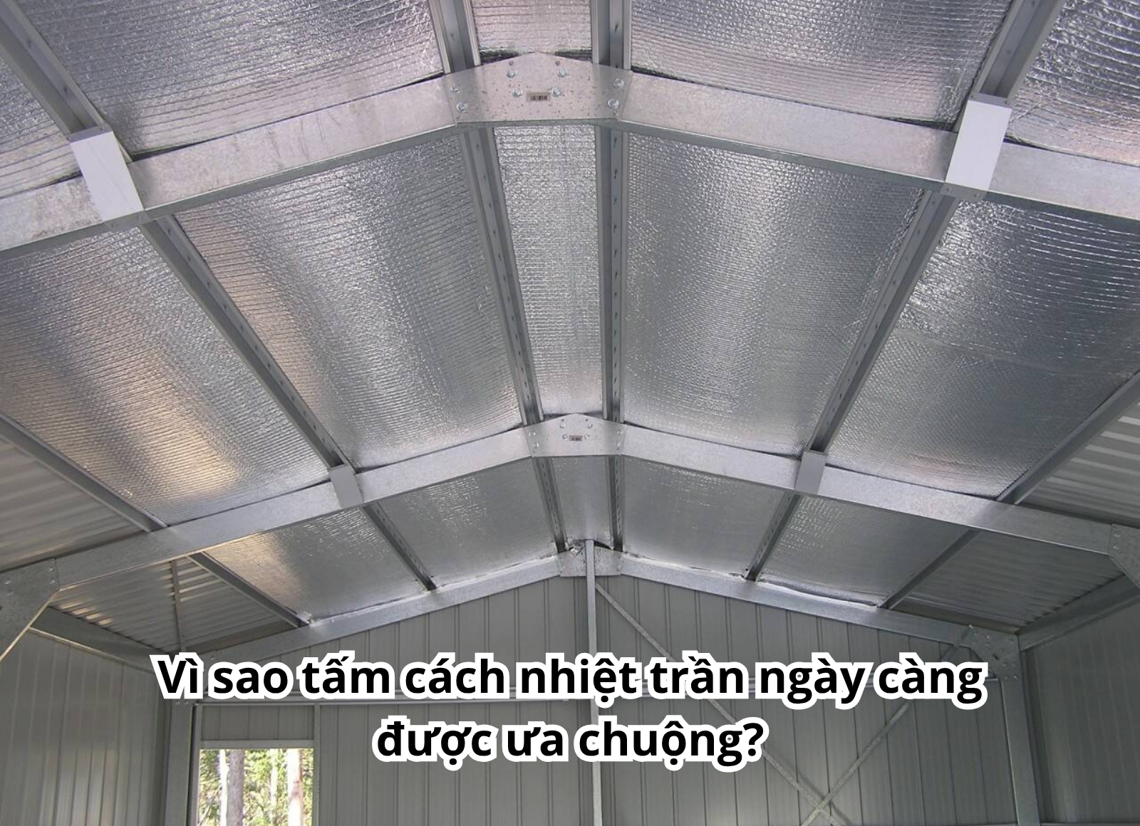 tấm cách nhiệt trần