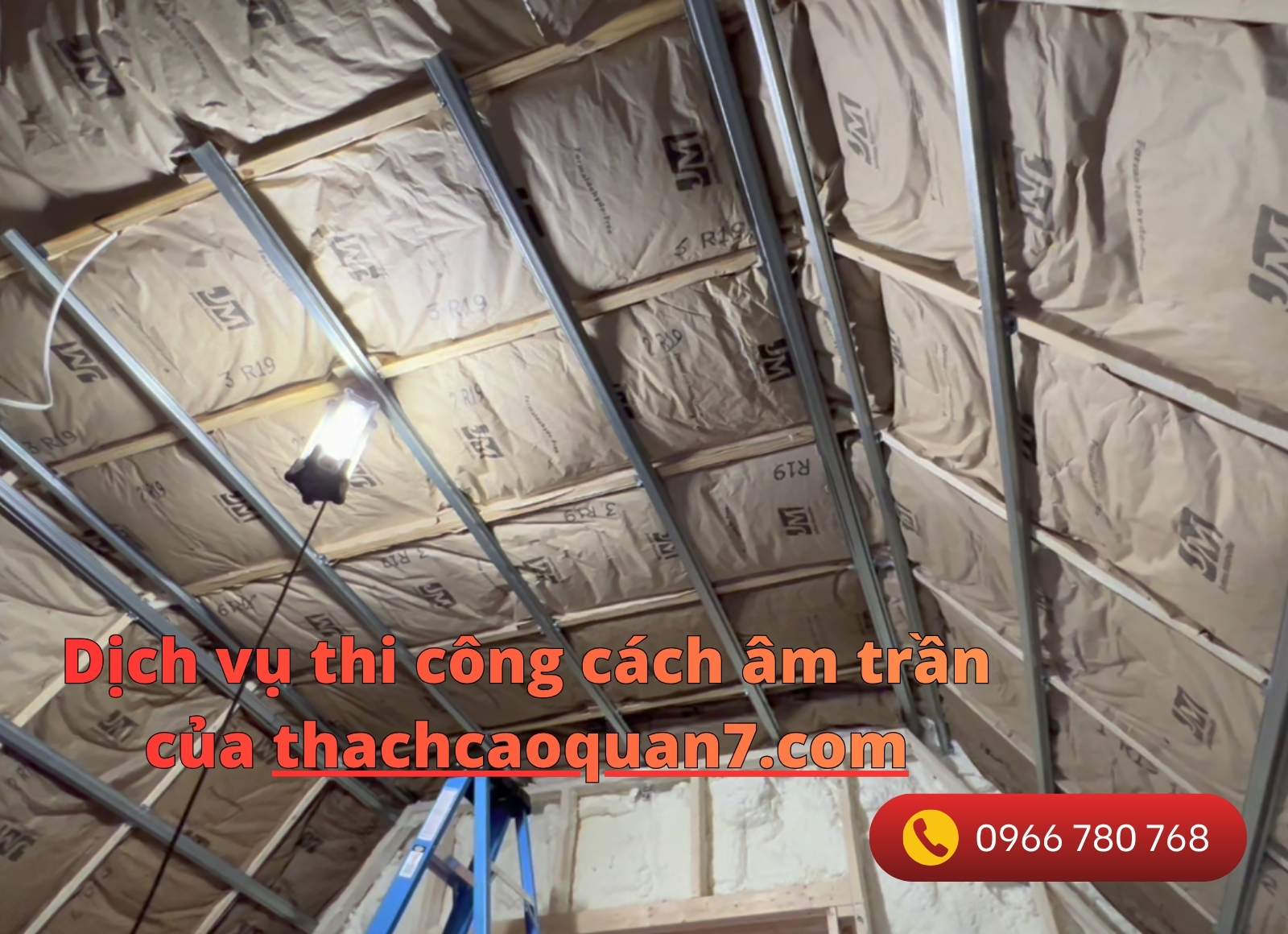 Thi công cách âm trần phòng karaoke