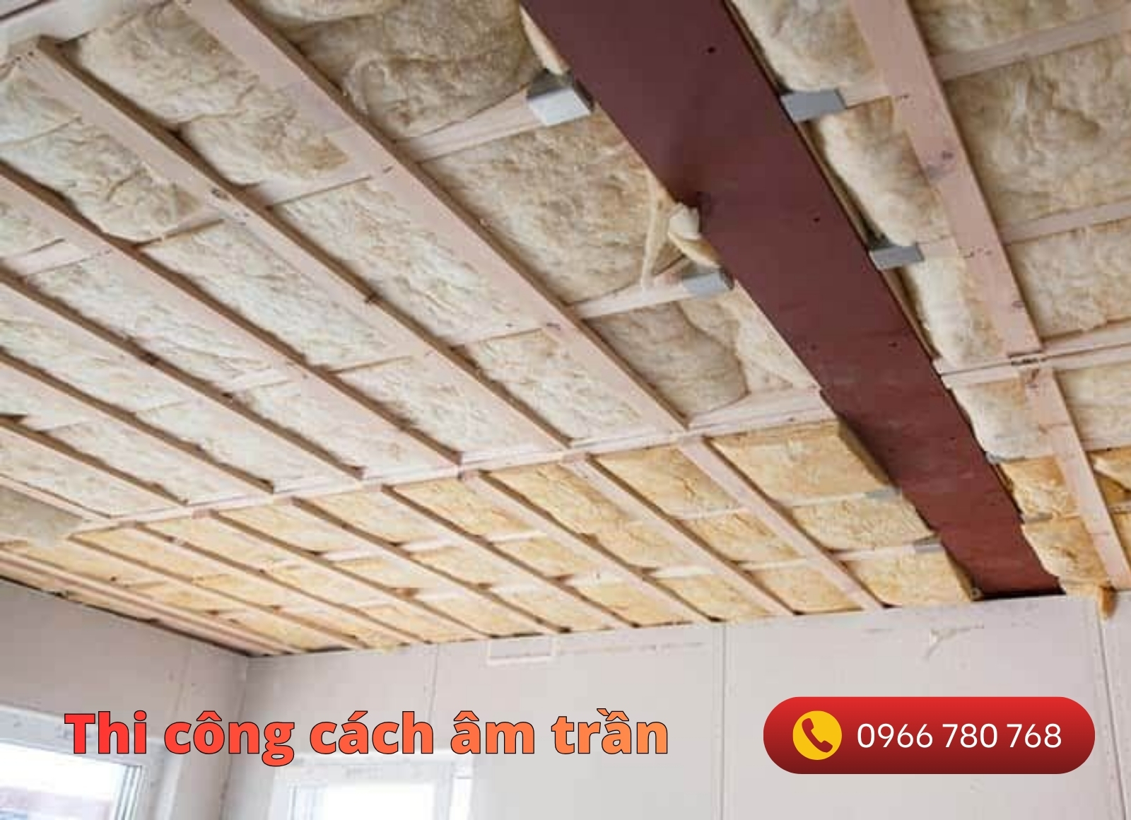 Thi công cách âm trần phòng ngủ