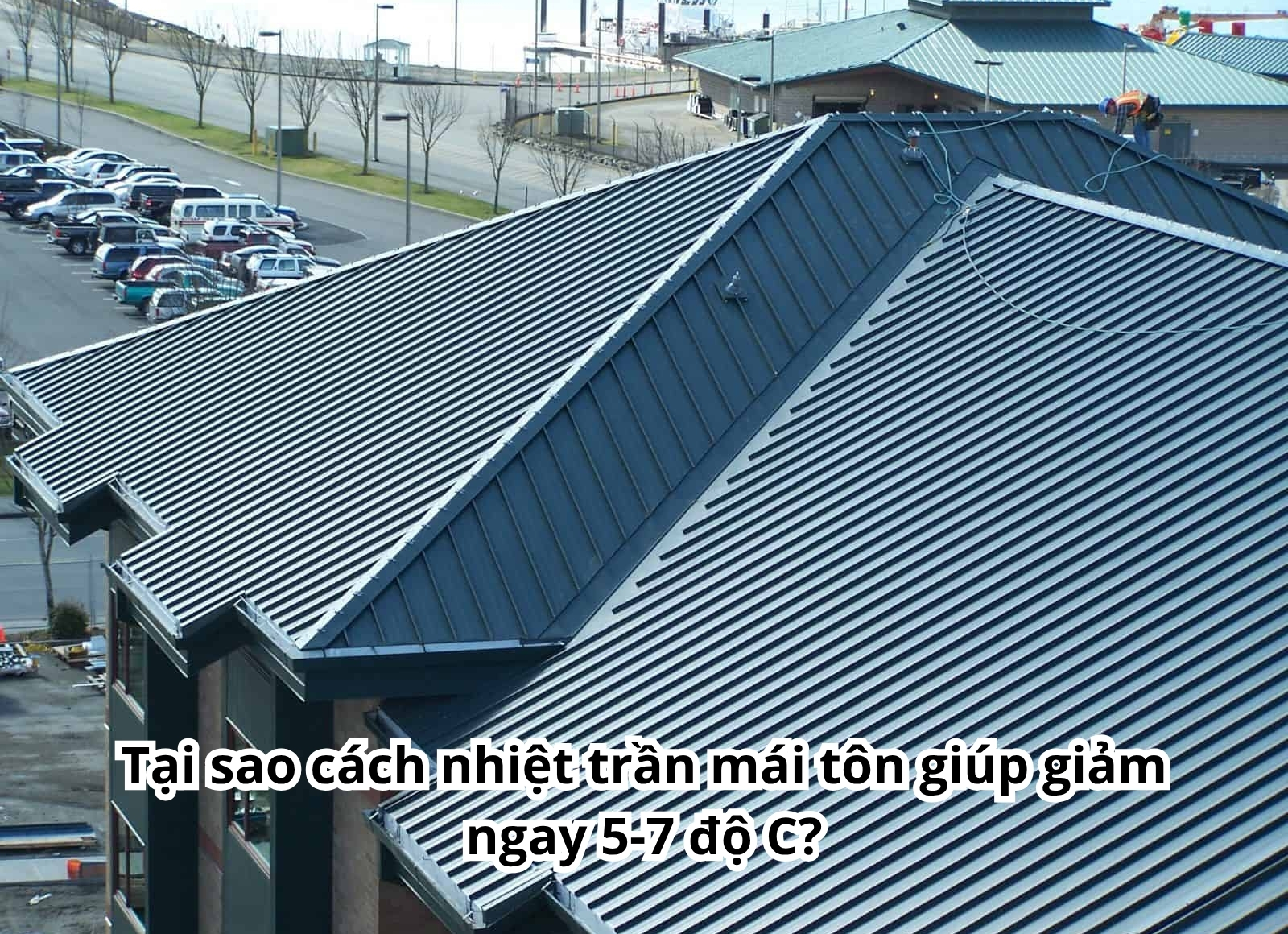 thi công cách nhiệt trần mái tôn