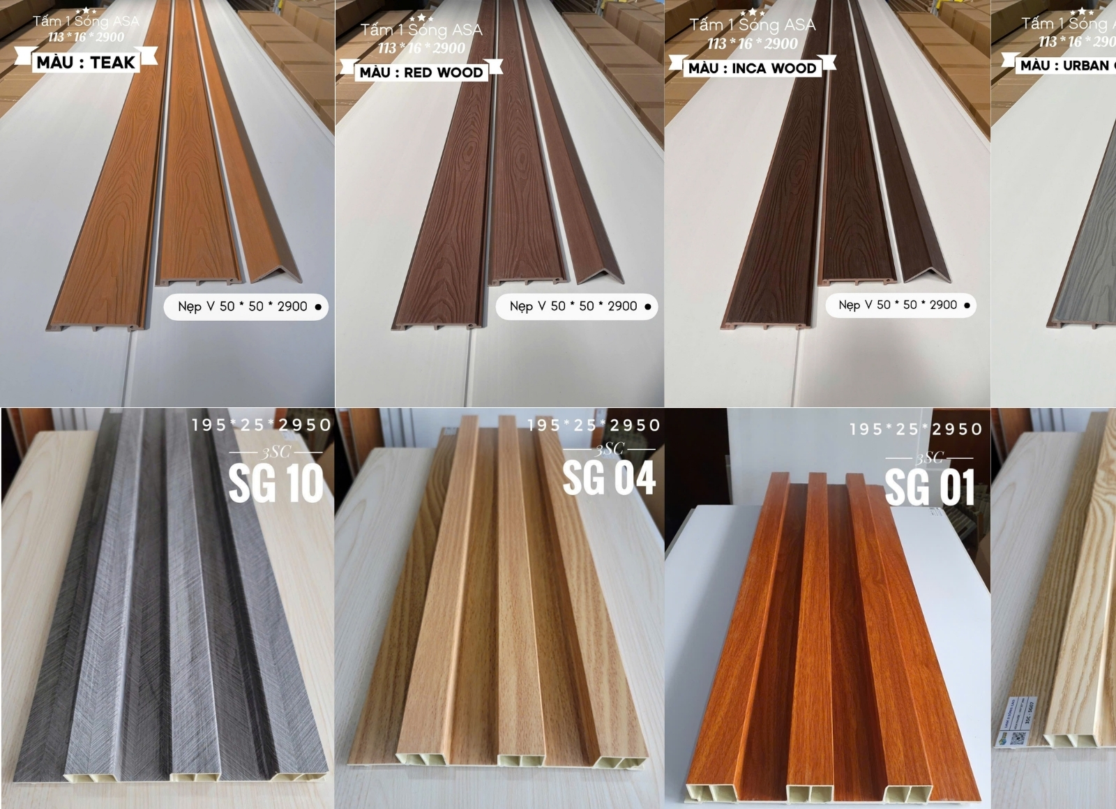 thi công lam sóng ốp tường