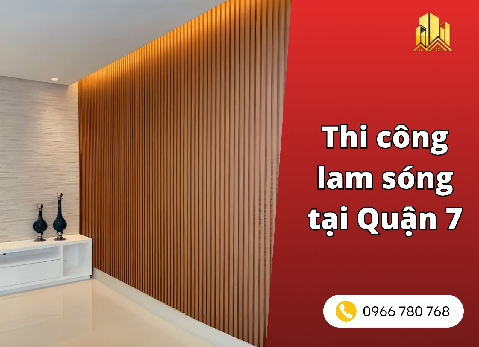 thi công lam sóng tại quận 7