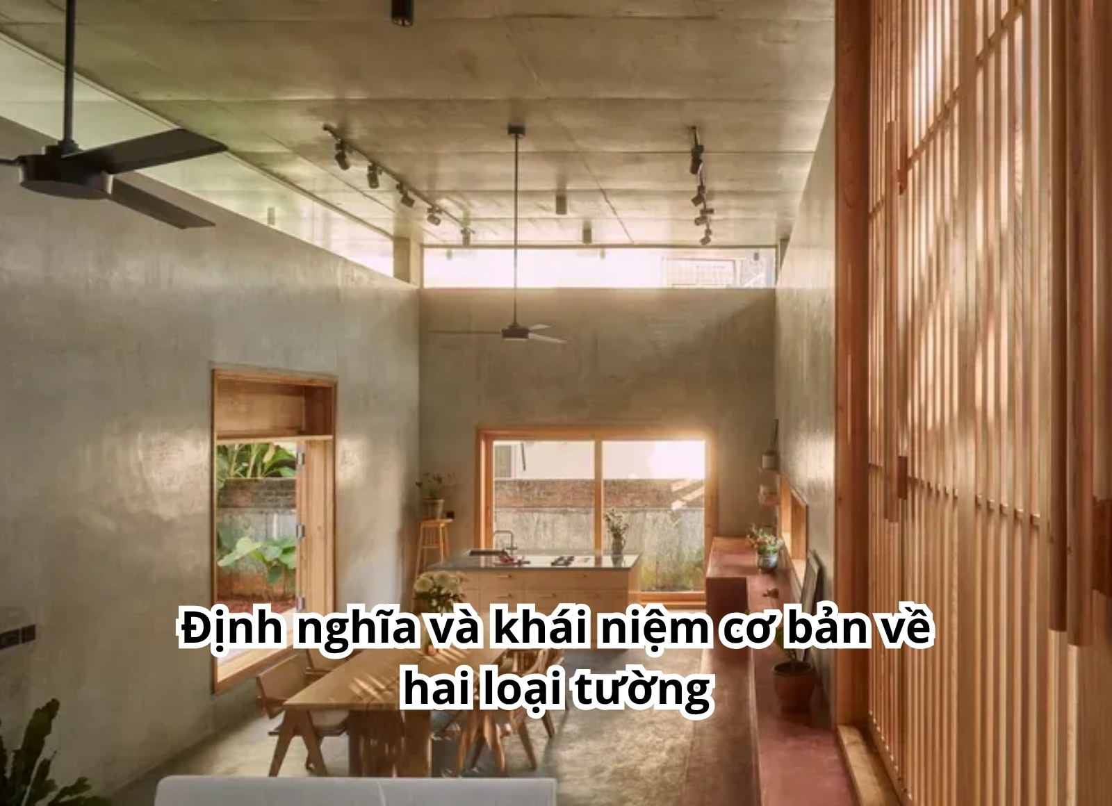 tường cách nhiệt vs tường thường