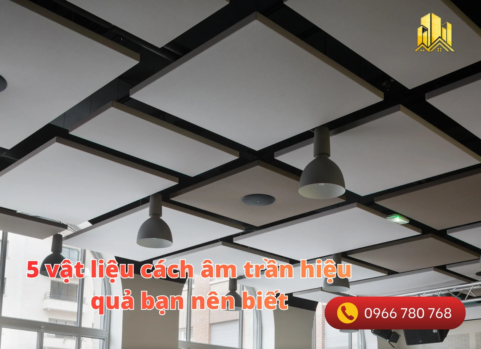 vật liệu cách âm trần