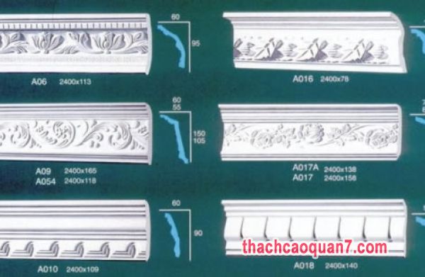 Phào chỉ Thạch cao - PC04